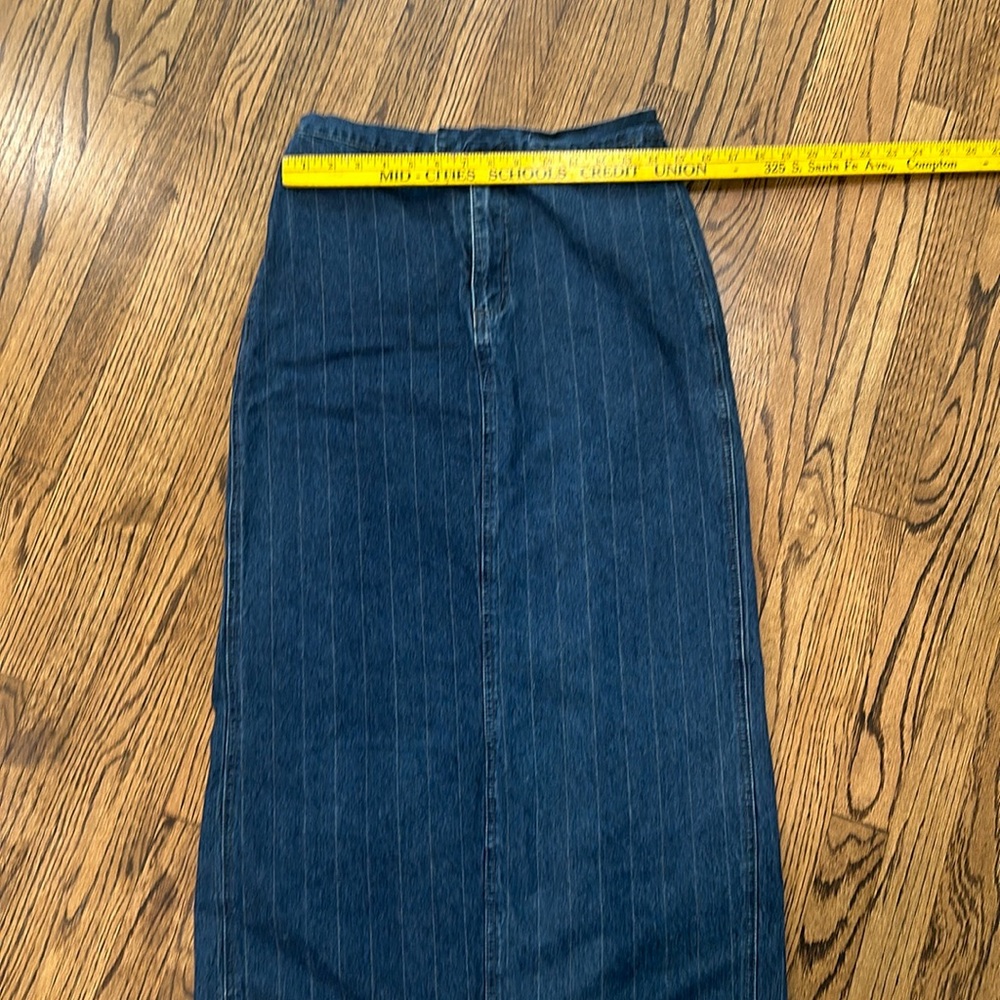 Vintage denim skirt